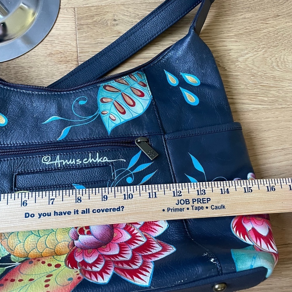Anuschka painted leather purse - Picture 8 of 9